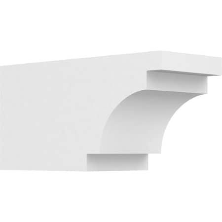 Ekena Millwork Standard Mediterranean Architectural Grade PVC Rafter Tail, 5"W X 6"H X 12"L RFTP05X06X12MED